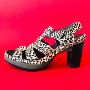 DR MARTENS X Opening Ceremony Leopard Sandals